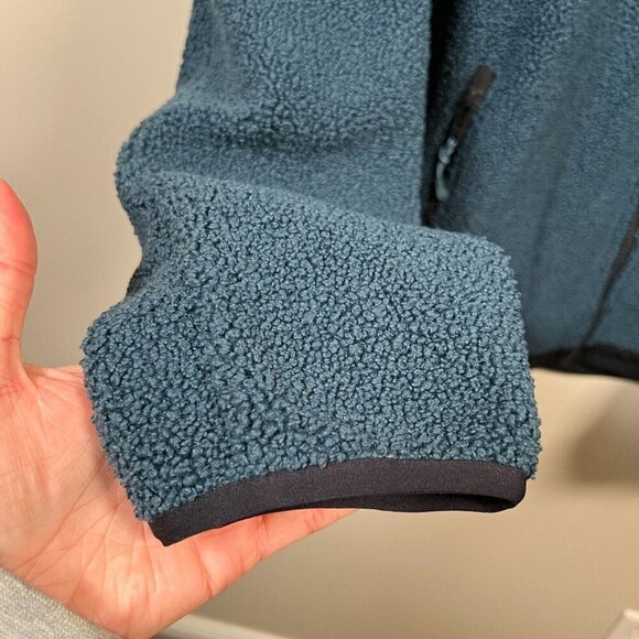 Under Armour Mens Mission Boucle Sherpa Swacket Jacket Size XL UA Full Zip Blue - Picture 6 of 11